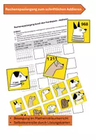Vorschau - Arbeitsblätter - Rechenspaziergang durch den Hundepark_Addieren - Deckblatt