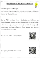 Vorschau - Arbeitsblätter - Weihnachtslieder Grundschule Sparpaket - Liederarbeitung Arbeitsblätter & Tafelmaterial - Seite 2