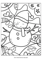 Vorschau - Arbeitsblätter - Kunstprojekt Winter kostenlos Pop Art Kunst - Seite 2