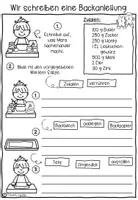 Vorschau - Arbeitsblätter - Vorgangsbeschreibung "Lebkuchenmännchen" I Kl. 3+4 - Seite 3
