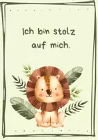 Vorschau - Bildkarten - Affirmationskarten für Kinder - Seite 1