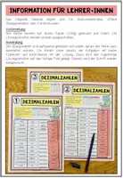 Vorschau - Arbeitsblätter - DEZIMALZAHLEN RUNDEN - 3 Übungsblätter - Seite 1