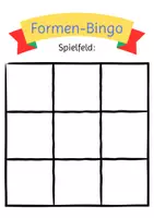 Vorschau - Spiele - Formen-Bingo - Seite 1