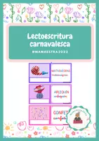 Vista previa - Tarjetas / Manipulativos - LECTOESCRITURA CARNAVAL - Portada