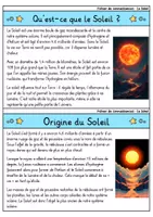 Vorschau - Bildkarten - Fichier de connaissances - Le Soleil | Astronomie (français) - Seite 1