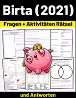 Vorschau - Spiele - Film: "Birta (2021)" Fragen + Aktivitäten Rätsel + und Antworten - Deckblatt