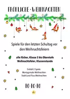 Vorschau - Spiele - Spiele vor Weihnachten - Deckblatt