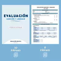 Vista previa - Evaluación - INFANTIL. Evaluación Audición y Lenguaje - Portada