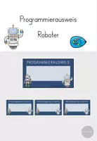 Vorschau - Anderer Materialtyp - Programmieren - Programmierausweis - Deckblatt
