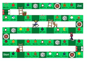 Vorschau - Spiele - Arbeitsblätter-Mix Weihnachten (Mathe, Klasse 1 und 2) - Seite 2