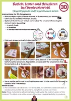 Vista previa - Manualidades / Dibujos para colorear - Inglés: Christmas Chemistry Bilingual Craft Project Learn + Decorate - página 3