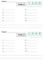 Aperçu - Autre type de ressources - Dictée sur le son S (s, ss, c, ç, ti, sc) - Page 1