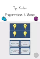 Vorschau - Arbeitsblätter - Programmieren - Tipp Karten Klasse 2-4 - Deckblatt