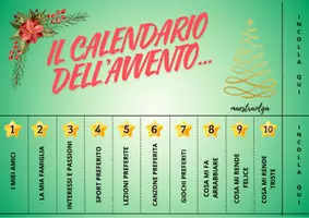 anteprima - Materiale di supporto/inclusione - Calendario dell'Avvento... in circle time!! - Pagina di copertina