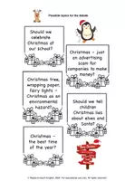 Vorschau - Arbeitsblätter - Debating challenge: Christmas edition - Seite 1