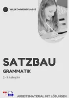 Vorschau - Arbeitsblätter - Deutsch - Arbeitsmaterial - Willkommensklasse - Grammatik - Satzbau - Deckblatt