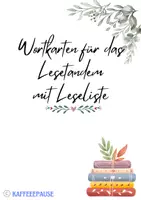 Vorschau - Arbeitsblätter - Wortkarten Lesetandem mit Leseliste - Deckblatt
