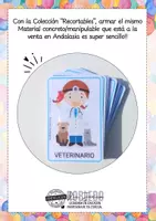 Vista previa - Refuerzo / NEE / Materiales de apoyo - TARJETAS PROFESIONES, OFICIOS Y OCUPACIONES - página 3