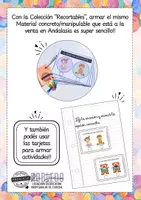 Vista previa - Tarjetas / Manipulativos - TARJETAS: Comprensión Lectora de Oraciones - página 3