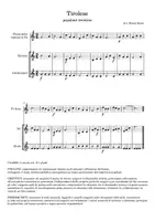 anteprima - Esercizi - Esercitazione per prova pratica-concorso scuola: brano popolare - Pagina di copertina