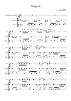 anteprima - Esercizi - Esercitazione prova pratica-concorso scuola: Imagine, J. Lennon - Pagina di copertina