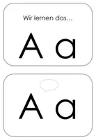 Vorschau - Arbeitsblätter - Materialpaket Buchstabeneinführung A-Z - Deckblatt