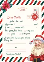 anteprima - Materiale di supporto/inclusione - Santa Claus Letters - lettere per Babbo Natale - Pagina 1