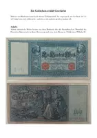 Vorschau - Arbeitsblätter - Der "Flottenhunderter" im Kontext der Politik Wilhelms II. im Deutschen Kaiserreich - Ein Geldschein erzählt Geschichte (Eine Sachquelle untersuchen) - Seite 1