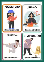 Vista previa - Hojas de trabajo - Pack de materiales para trabajar las profesiones - página 3