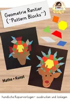 Vorschau - Stundenentwürfe - Geometrie und Kunst- Formen und Flächen Legen und Zusammensetzen nach dem Pattern Block Konzept aus den USA - Deckblatt