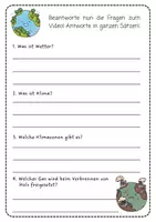 Vorschau - Arbeitsblätter - Klimawandel - Arbeitsblätter - Seite 1