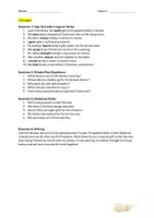 Vorschau - Arbeitsblätter - Simple Past and Christmas Klasse 5/6 - Seite 3