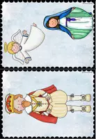 Vorschau - Poster - Die Weihnachtsgeschichte - Tafelmaterial - Seite 1