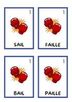 Aperçu - Jeux - BATAILLE MEMORY DES SYLLABES AVEC DIGRAPHES ET TRIGRAPHES - Page 3