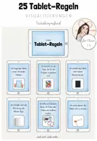 Vorschau - Poster - Classroom-Management: Tablet-Regeln (Kl.1-4) - Deckblatt