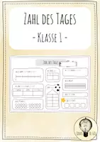 Vorschau - Arbeitsblätter - Materialpaket: Zahl des Tages Klasse 1 bis 4 - Seite 2