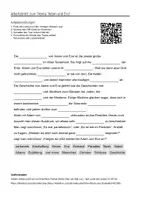 Vorschau - Arbeitsblätter - Arbeitsblätter zum Thema "Adam und Eva" + Lösung & MP3 + Mindmap + Infografik - Deckblatt