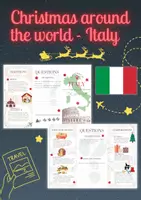 Vorschau - Stationenlernen - Christmas around the world - Italy - Deckblatt