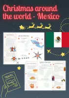 Vorschau - Arbeitsblätter - Christmas around the world - Mexico - Deckblatt
