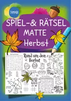 Vorschau - Mal- und Bastelvorlagen - Materialpaket - Ausmalbilder Herbst - Spiel- & Rätselmatten "Herbst" | Aufgaben für Schnelle | Ich bin fertig Aufgaben | Lückenfüller - Seite 1