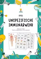 Vorschau - Spiele - Spiel Thema unspezifische Immunabwehr - Deckblatt