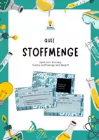 Vorschau - Präsentationen/Tafelbilder - Schätzspiel zur Einführung des Mol-Begriffs - Deckblatt