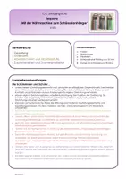 Vorschau - Lehrpläne/Lehrermaterial - Nähmaschine - Schlüsselanhänger - Sequenzplanung - Deckblatt