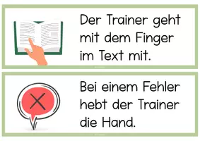 Vorschau - Merkblätter - Lesetandem: Wortkarten - Seite 3