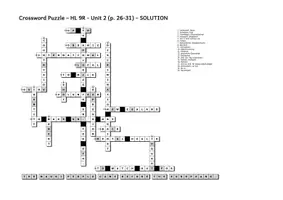 Vorschau - Arbeitsblätter - Vokabeln üben mit XWord Faltblatt u interaktiv HL 9R U2 26-31 - Deckblatt