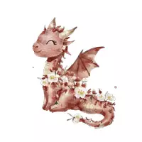 Vorschau - selbst erstellte Cliparts/Grafiken - Cliparts Drachen Sticker Klassenmaskottchen Wasserfarbe Fabelwesen - Seite 3