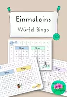 Vorschau - Spiele - Würfel Bingo Einmaleins - spielerisch das 1x1 üben - Deckblatt