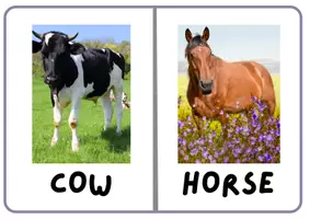 Vista previa - Tarjetas / Manipulativos - Pack "farm animals"": flashcards and story - página 2