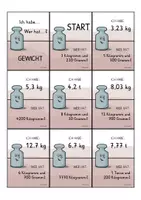 Vorschau - Spiele - Ich habe - wer hat - Gewicht: Kilogramm und Tonne - Seite 1