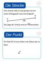 Vorschau - Anderer Materialtyp - Wortspeicher Punkte, Geraden und Strecken (A3/A4) - Seite 2
